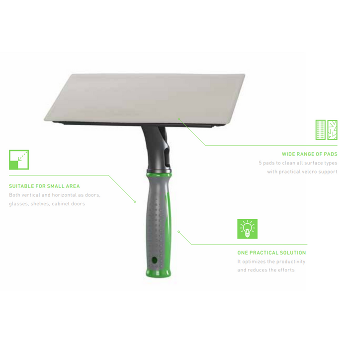 IPC Pulex TechnoPad & Handle | Professional Window & Multi Purpose Cleaning Tool